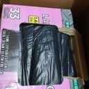 Ultrasac 33 Gallon Trash Bags - (Huge 100 Pack/w Ties) - 39" x 33" Heavy Duty Large Professional Quality Black Garbage Bags - Extra Strong Plastic Trashbags for Home, Kitchen, Lawn, and Other