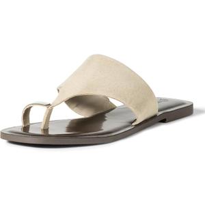 The Drop Women's Camilla Wide Thong Sandal (10, Clay)