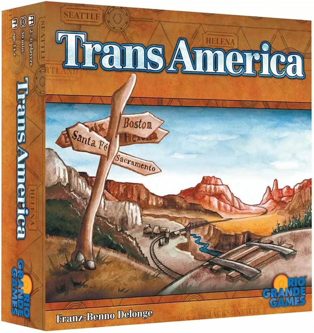 Rio Grande Games Transamerica Game