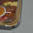 FARBERWARE Build-A-Board Bamboo Cutting Board with Built-in Compartments, Clear Locking Lid & Navy Handles, Ideal for Charcuterie, Snacks & Prep