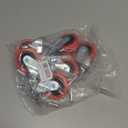 Mysit 2.5 inch Creeper Wheels Heavy-Duty M8 Threaded Swivel Caster Wheel 6 Pack, Mechanics Cart Service Cart Stool Post Mount Casters Replacement