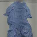 ANRABESS Women's Summer Puff Short Sleeve V Neck Smocked Tiered Swing A Line Beach Midi Dress Medium