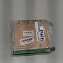 HOMOTEK 4 Pack 2-3/4 Inch Square Recessed Sliding Closet Door Finger Pulls, Diameter 2-3/8 Inch(60mm) Stainless Steel Flush Handles for Pocket Door, Bypass Barn Drawer Pulls(Black)