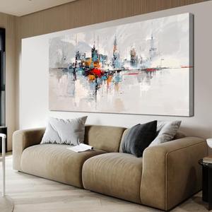 Abstract Wall Art Decor Wall Art Pictures for Living Room Abstract Canvas Art Wall Decor Modern Colorful Wall Art Prints Contemporary Large Wall Art Decorations Bedroom Office Decor 29" X 58"