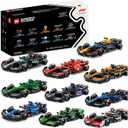 LEGO Speed Champions Ultimate Formula 1 Collector's Pack - Contains 10 Sets in 1 - Includes Exclusive Poster - Collectible F1 Model Car Kit - Gift for Race Car Fans - 66802