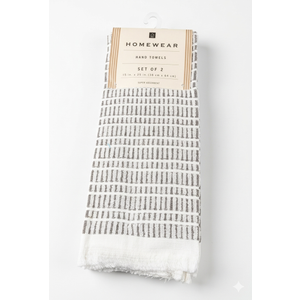 Home Wear Hand Towels Set Of 2 15x25 6 Pack