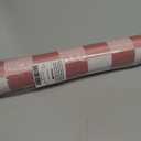 Inkspire Pink Checked Bulletin Board Paper Roll,14.8FTx47IN Large Reusable Waterproof Erasable Classroom Wall Background Backdrop Paper,Fade-Resistant Fabric Wrapping School Decors Teacher Supplies