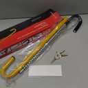 KAYCENTOP Car Steering Wheel to Brake Pedal Lock Auto Security Product Anti-Theft Lock Device Bright Yellow Universal