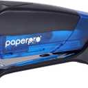 PaperPro Compact Classic Desktop Stapler, 15 Sheet Capacity, No Effort, One Finger, 80% Easier Stapling, Blue