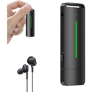 Digital Voice Recorder, Voice Memo Device, USB Digital Audio Note Taker with Playback, One-Click Operation, 25-Day Standby, WAV HD Sound, Portable for Meetings, Lectures, Interviews