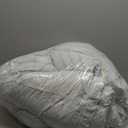 Andency Silver Grey California King Size Comforter, Cal King Boho Grey Soft Warm Bedding Comforter Sets, 3 Pieces Cali King Chevron Tufted Aesthetic Comforter Set