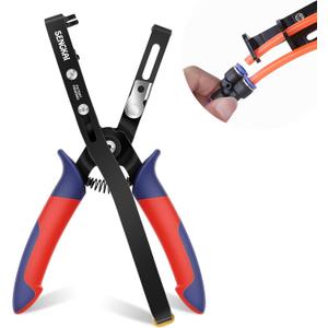 Air Line Pliers Push to Connect Fittings Removal Tool, Disconnect Tool for 1/4 5/16 (6mm, 8mm) Qucik Connect Air Hose Fittings, Release Pliers for Push-Fit Pneumatic Connectors