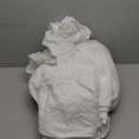 LBRO2M 100% Linen Sheet Set Queen Size, Bed Sheets 4 Piece Sets, Solid Color Natural Flax Bed Sheets Soft Breathable Bedding,16" Deep Pocket, All Season (Queen, White)