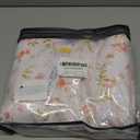 Floral Duvet Cover Full Size 3 Pcs Reversible White Pink Botanical Flower Bedding Set with Zipper Closure Garden Spring Plants Printed Soft Microfiber Comforter Cover Set with 2 Pillowcases