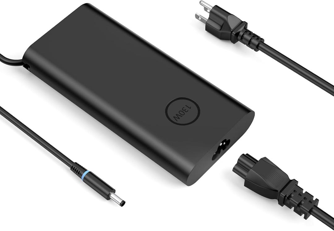 130W Slim AC Adapter Power Charger Compatible with Dell Vostro 16 7620 V7620 P117F P117F003 Vostro 15 7500 V7500 P102F P102F003 7510 V7510 P106F P106F002