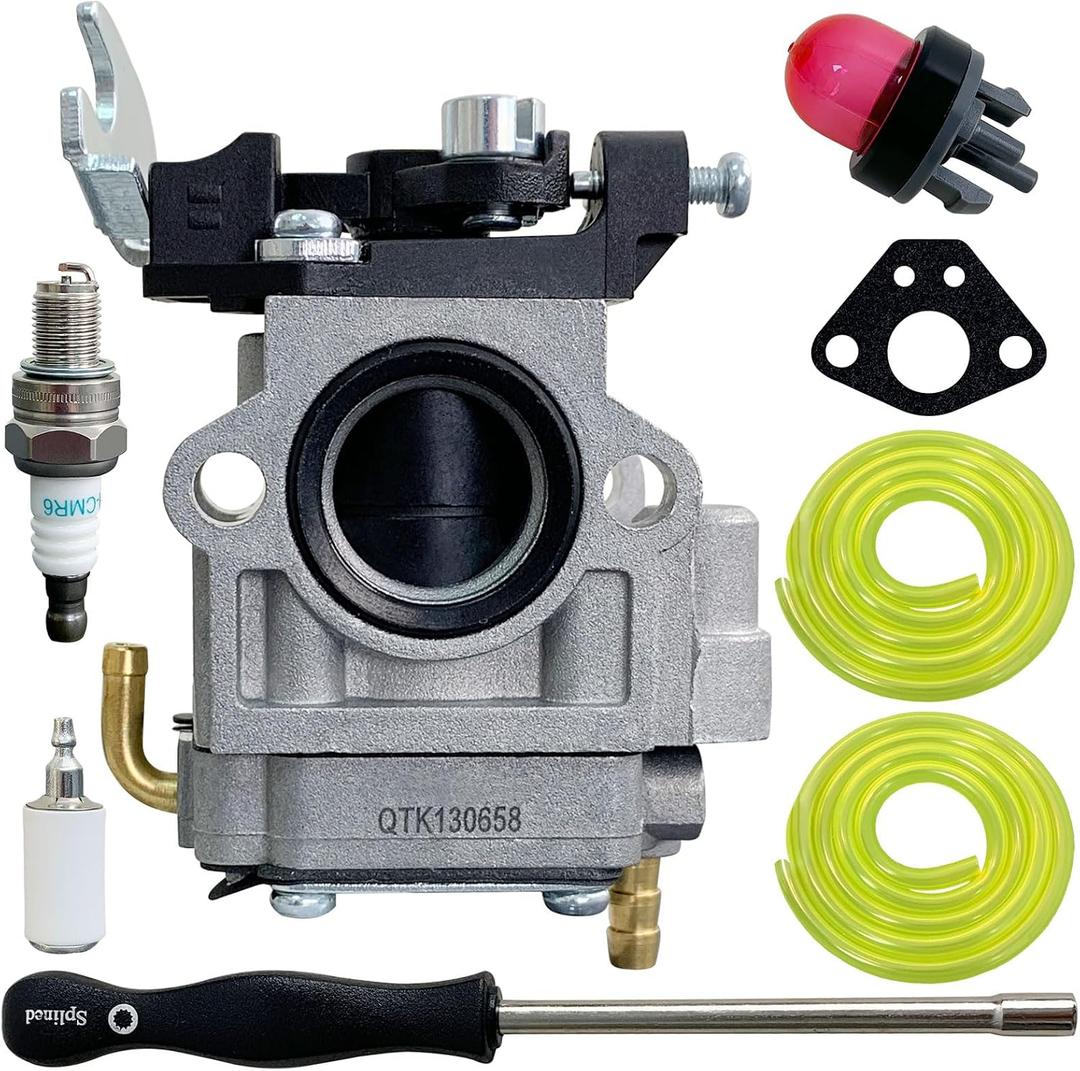 Ruixing OEM 531147180 Carburetor Kit for Husqvarna 150BT 345BT 150BT Mark II Blower 2022-Present Backpack Blowers Tune-up Parts