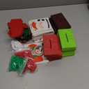 Blueweenly 24 Sets Christmas Beaded Ornament Kit for Kids Winter Crafts with Beads Felt Santa Claus Reindeer Elf Ornament Christmas DIY Craft Art Set for Xmas Table Mantle Party Favors Decoration