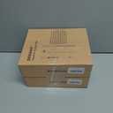 2 x 20-55 Gallon Aquarium Air Sponge Filter, for Axolotl Breeding Fry Betta Shrimp Nano Fish Tank,Upgrade Clip Installation