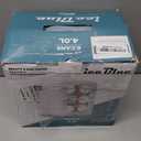 Iceblue Skincare Fridge with Viewing Window, 4L Compact Small Fridge for Bedroom, Car, Office & Dorm, Mini skincare fridge for Beauty Essentials & Beverages(White)