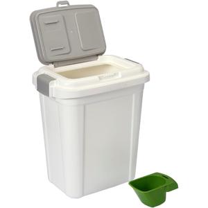 Ashfield & Harkness Airtight Pet Food Storage Container, up to 20 Lbs/ 23 Qt for Dog Cat Bird and Other Pet Food Storage, Easy Access Including Scoop, Easy Access, Lightweight Keeps Pet Food Fresh
