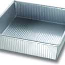 USA Pan Bakeware Nonstick Square Cake Pan, 9 Inch, Aluminized Steel