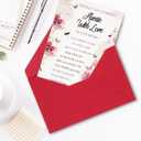 2 x Hongshan Birthday Card for Aunt,Unique Auntie Gifts from Nephew Niece,Thick Card Stock with Premium Envelope