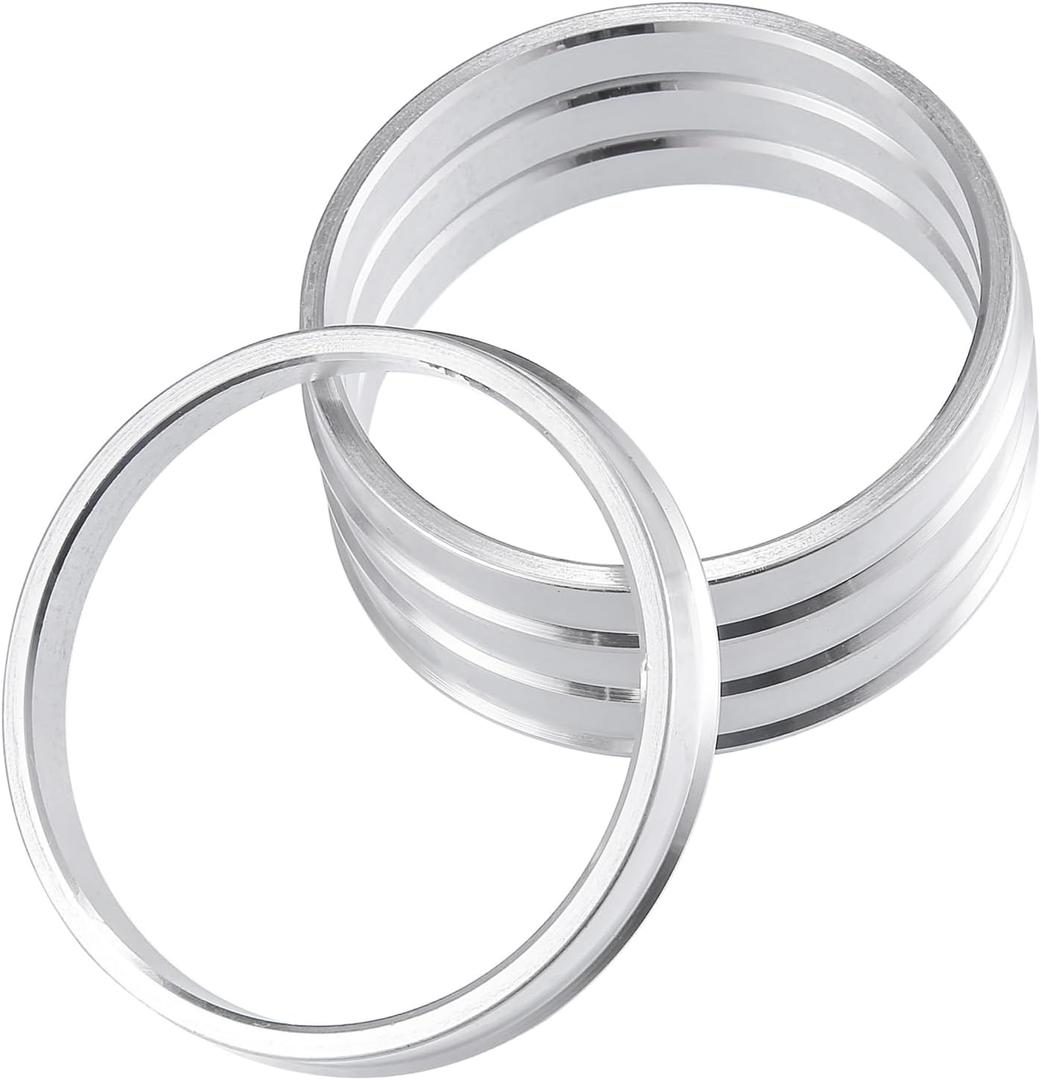 4pcs OD 74.1mm to ID 68.1mm Aluminum Alloy Car Auto Hub Centric Rings Wheel Bore Center Spacer Auto Replacement Parts