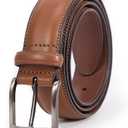 VATAN Men's Genuine Leather Dress Belts, Handmade Classic Every Day Leather Jeans Belt for Men Work Business Casual