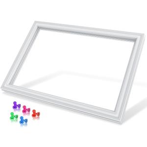 Upgraded 242193201 Freezer Door Gasket Compatible with Kenmore Frigidaire Refrigerator Door Gasket Freezer Door Seal FFTR1621RW2 FFTR1514RW1 AP5669862 Refrigerator Door Seal Freezer Seal Replacement