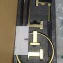 Bathroom Hardware Set 4 Pieces, Gold Stainless Steel Towel Bar Set, Includes 20In Towel Bar, Towel Ring, Robe Towel Hooks,Toilet Paper Holder, Bathroom Towel Rack Set