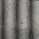 Womens Linen Pants Elastic High Waisted Wide Leg Drawstring Casual Loose Cropped Pants with Pockets (Medium, White)