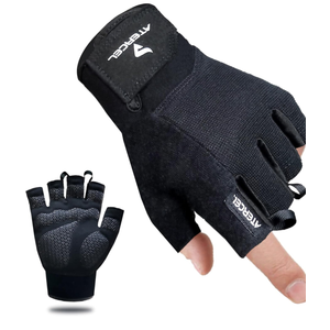 ATERCEL Workout Gloves for Men and Women, Exercise Gloves for Weight Lifting, Cycling, Gym, Training, Breathable and Snug fit