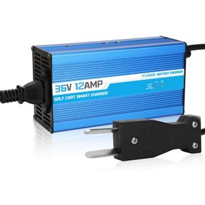 12 Amp 36 Volt Golf Cart Battery Charger for Yamaha EZGO (Lead-Acid) Club Car,12 Amp Smart Charger with Trickle Charge,Crowfoot Plug,36 Volt Golf cart Charger 12 Amp 36 Volt Golf Cart Battery Charger for Yamaha EZGO (Lead-Acid) Club Car,12 Amp Smart Charger with Trickle Charge,Crowfoot Plug,36 Volt Golf cart Charger