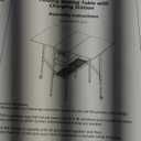 Besiost Folding Sewing Cutting Table with Charging Station, Height Adjustable Craft Table with Storage, 50" Foldable Fabric Cutting Tables for Sewing Room Craft Room, White