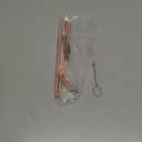 Copper Drinking Straws Gift Set  100% Pure Copper, Handcrafted & Food-Safe | Includes 2 Bent + 2 Straight Straws (8.5-Inch)  Perfect for Gifting