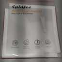 Shower Splash Guard Kit, Large Splash Guards for Bathtub Waterproof Self-Adhesive Shower Corner Guards to Keep Water in Shower or Bath, Pack of 2 (9.25 x 9.25 inches) (White)