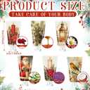 72 Pcs Christmas Hand Cream Bulk Gift Set Retro Christmas Mini Hand Lotion Travel Size Moisturizing Body Cream for Women Homeless Birthday Xmas Gift Stocking Stuffer