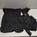 Women's Fashion Lace Tube Top High Waist Tight Body Stocking Long Pants Suit (XL)