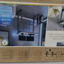 Tresanti Aurora 47” Adjustable Height Desk with LED Lighting, Height Adjustable From 29.3” - 47”