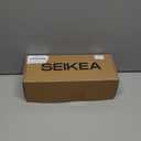 SEIKEA Cheer Ponytail Hair Piece, 100% Super Protein Fiber Straight Cheerleader Hairpiece Lightweight Silky Smooth Fluffy 18" Ponytail Extension for Cheerleader Competition, Dance Brown