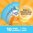 Crystal Light Energy Boost Powdered Drink Mix, 10 ct, Lemonade | 75mg Caffeine, Expiry: 06/03/27