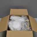 Boho Wall Sconces Set of Two, Gold Hardwired Vintage Wall Lamps with Rattan-Pattern Fabric Shade, Rustic Wall Light Fixtures for Bedroom Living Room Restaurant Hallway