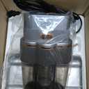 Powerful Mattress Vacuum Cleaner,Handheld Bed Vacuum with UV-C Light, 16Kpa Strong Suction, 30000 RPM Dual Drum Brushes, 140F Hot Air & Ultrasonic Tech, 500W Corded for Quick Dust Removal (Silver)