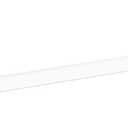 Amerock Glacio 24" Clear/Brushed Nickel Towel Bar