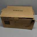 SIBAYS 15L Large Dog Water Fountain, 4 Gal Stainless Steel Pet Water Fountain for Dogs Inside, Ultra Quiet Automatic Dog Water Bowl Dispenser with Water Level Window & LED Light, Easy to Clean FS80