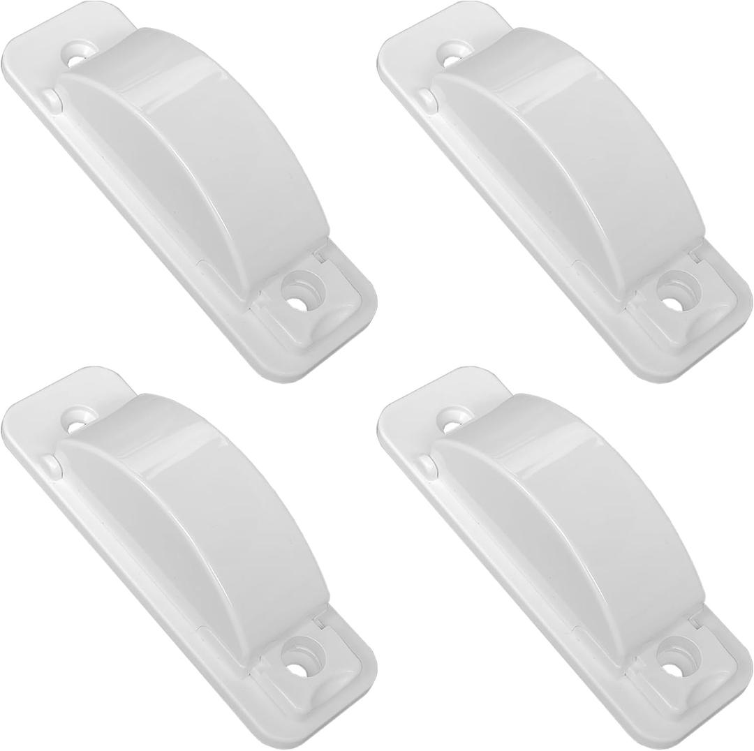 Light Switch Guard Cover, 4 ChildProof Wall Switch Guard Cover for Toggle Light Switch Protects Your Lights or Circuits from Being Accidentally Turned On or Off (4 pack / white)