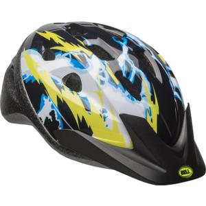 Bell Rally Child Bike Helmets (Lightning Black/Yellow)
