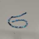 Natural Stone 8mm Fire Agate Smooth Round Loose Beads Energy Gemstone DIY for Jewelry Making Bracelet Necklace 1 Strand 15"