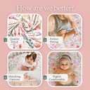 Baby Girls Crib Sheets | Floral Ultra-Soft Bedding for Crib Mattress and Toddler Beds - Ultra Soft Fitted Crib Sheet for Baby Girls Comfort and Elegance by Max&So