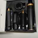 5 in 1 Hair Styler Curler & Air Dryer Brush, Low-Speed Negative Ionic Air Styler Drying, Multi Hair Styler, Professional Blow Dryer Brush for Curling Volumizing Straightening Styling (Black)